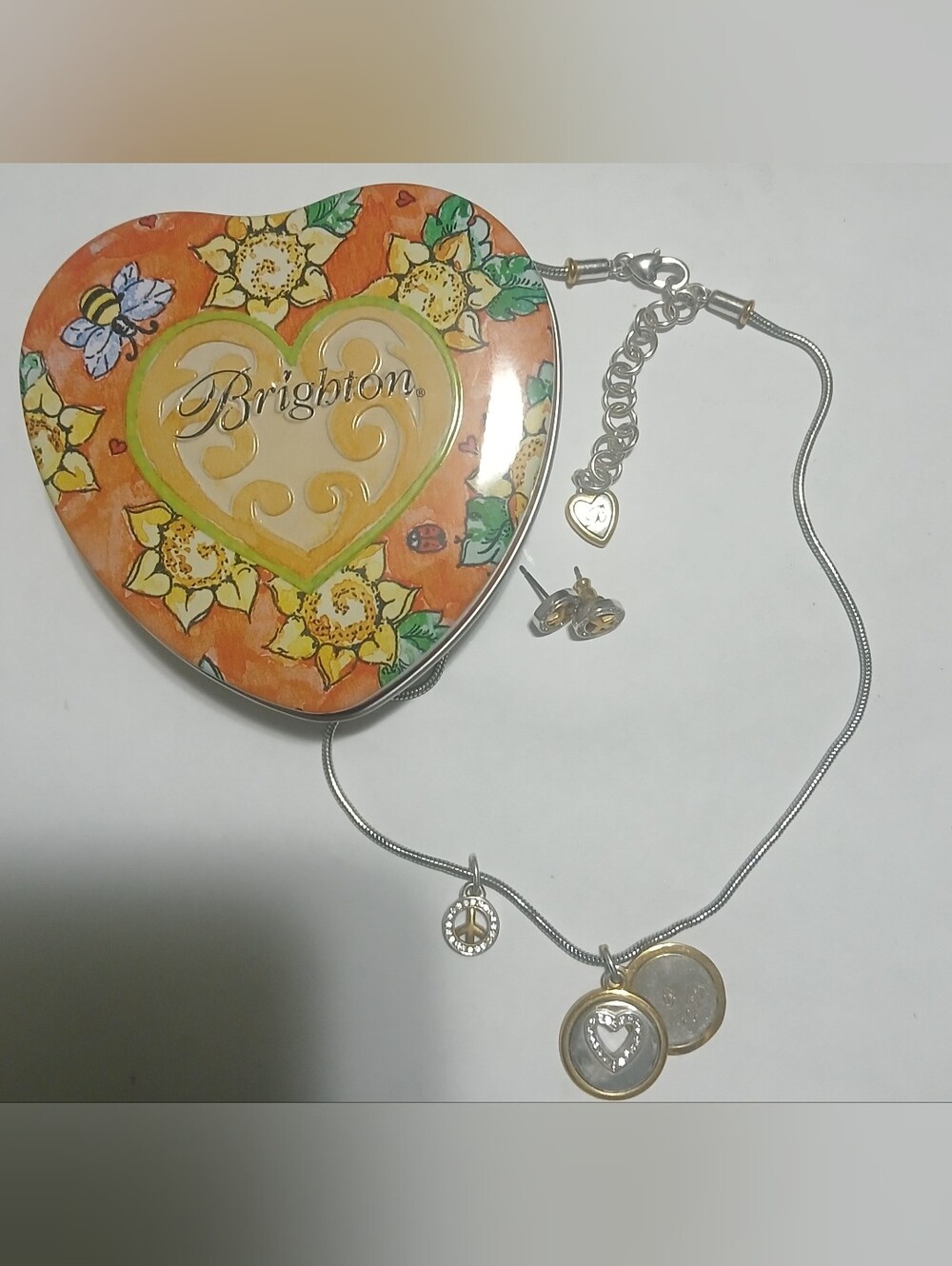 Brighton "Be Happy" Necklace Set